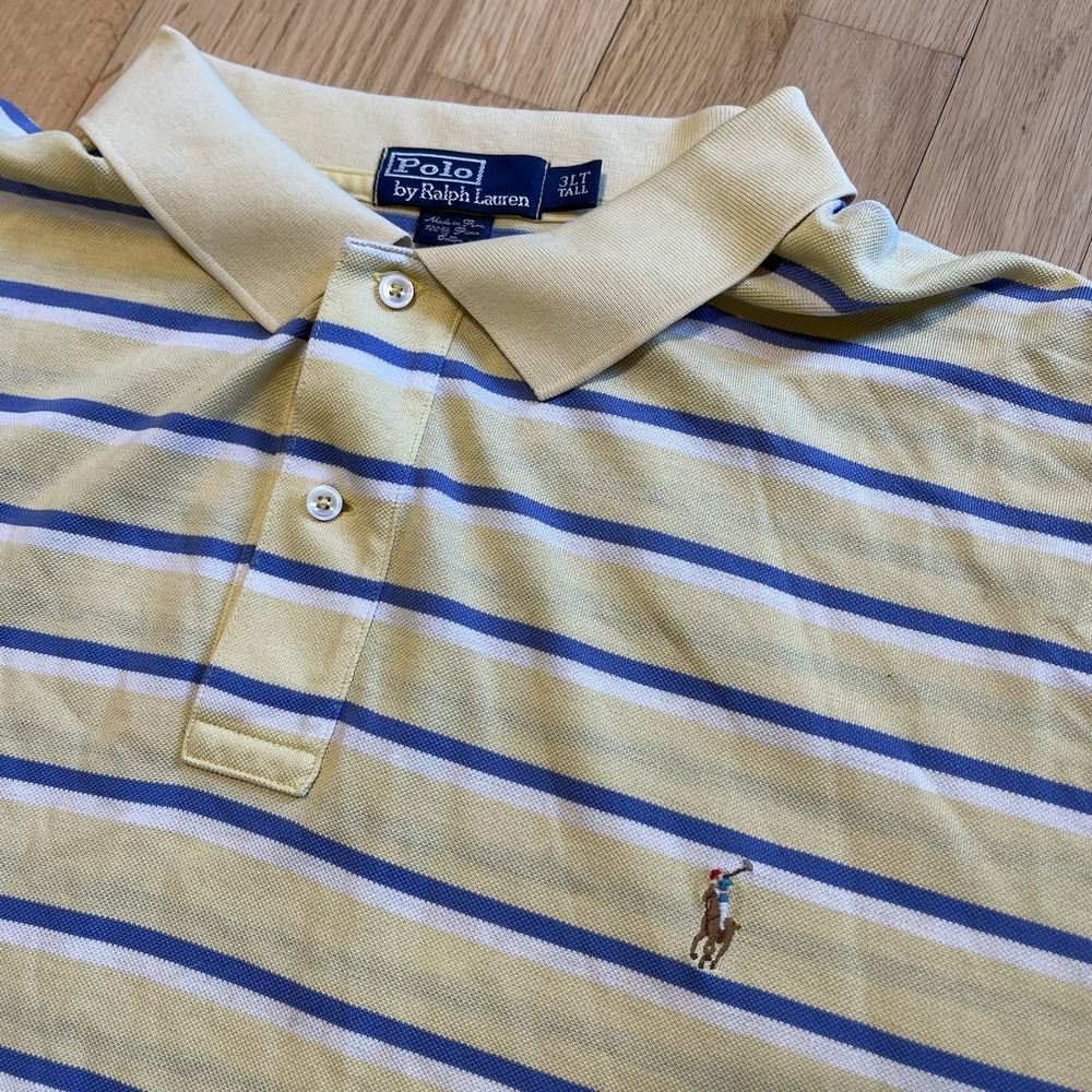 Polo Ralph Lauren Pima Soft Touch Polo Shirt Men's Size 3XLT (TALL) Short Sleeve